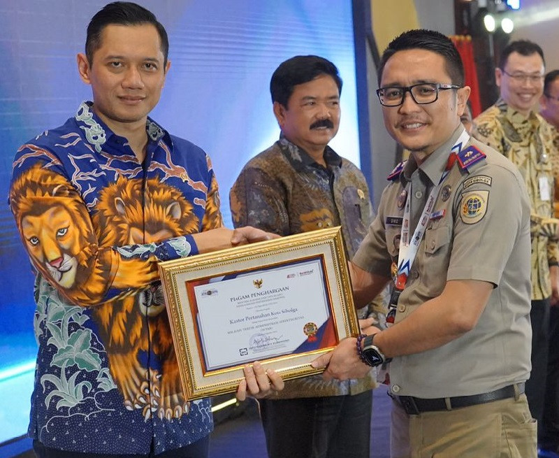 Berikan Predikat WTAB kepada 46 Satuan Kerja Daerah, Begini Pesan Menteri AHY