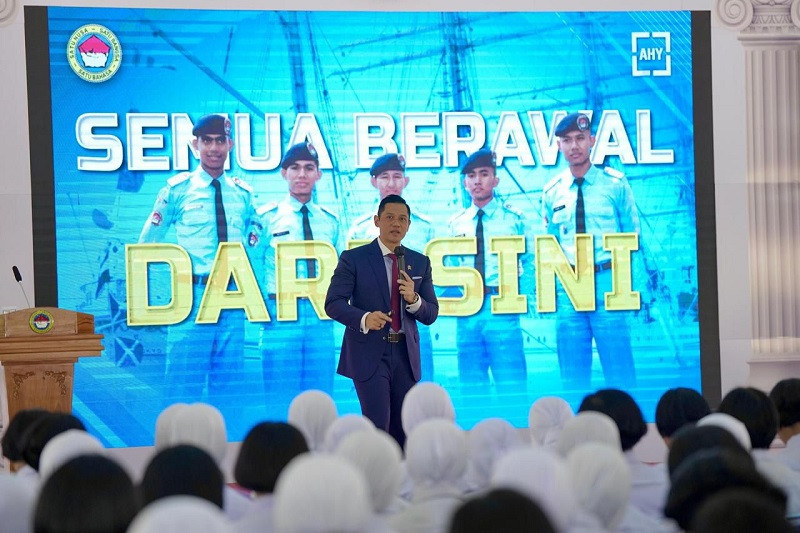 Menteri AHY Motivasi Siswa SMA Taruna Nusantara Jadi Generasi Optimis dan Berkarakter