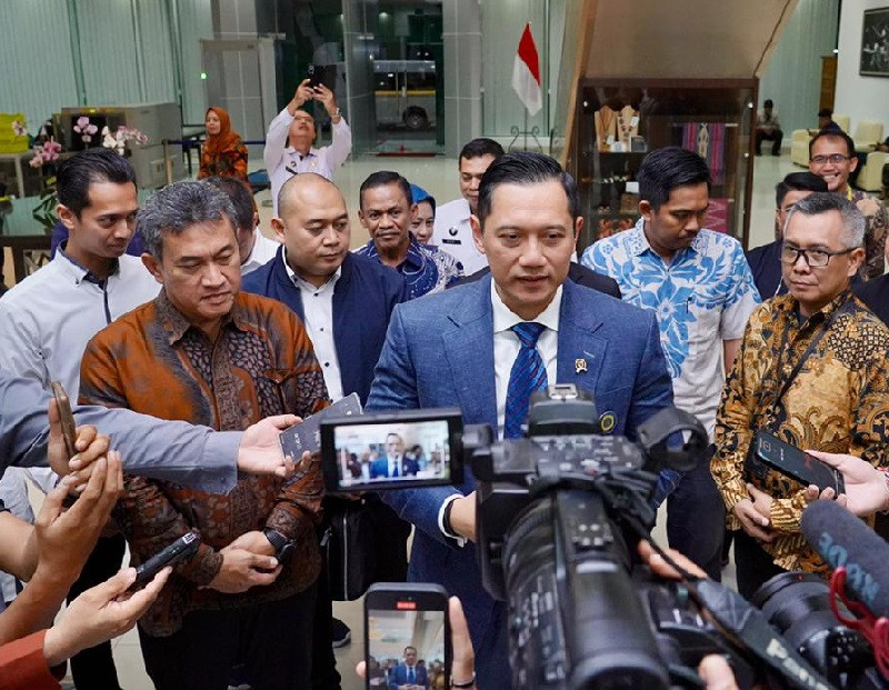 Menteri AHY Tetap Fokus Kejar Target PTSL untuk Hadirkan Kepastian Hukum bagi Masyarakat
