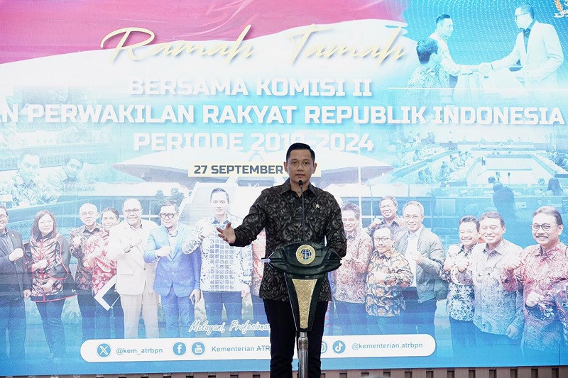 Ketua Komisi II DPR RI Akui Mitra Kerja Paling Akrab dengan Kementerian ATR/BPN