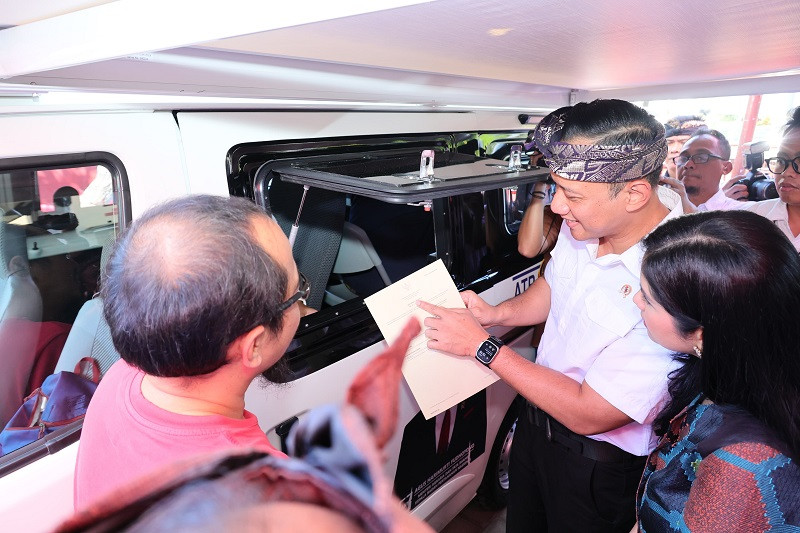 Apresiasi LaserJet Kantah Kabupaten Badung, Menteri AHY Bilang Begini