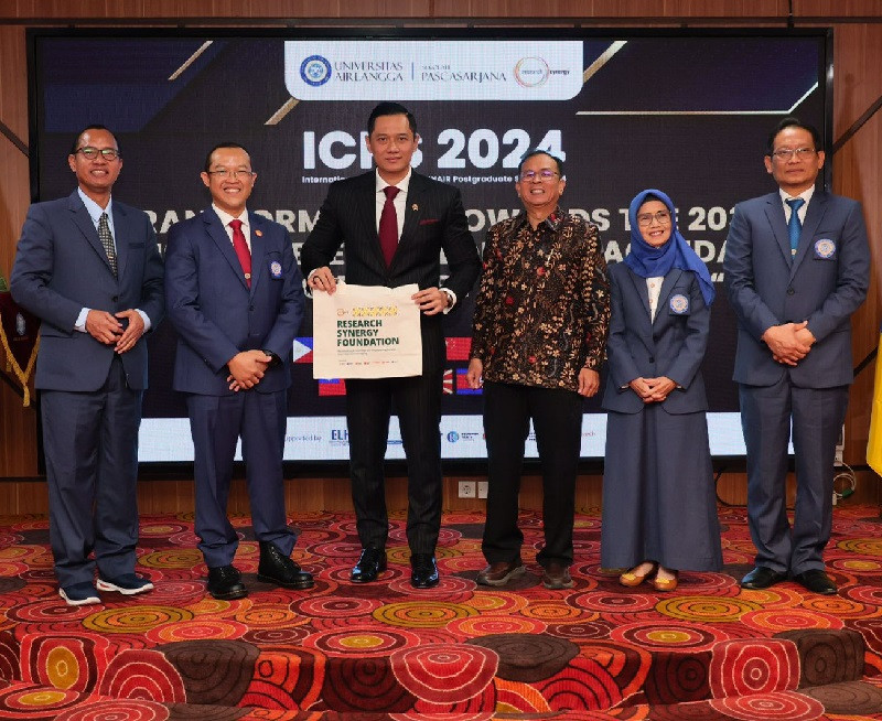 Di Konferensi Internasional UNAIR, Menteri AHY Jelaskan Kontribusi Reforma Agraria dalam Pembangunan