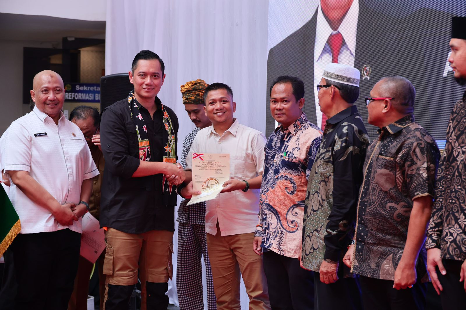 Menteri AHY Apresiasi Kolaborasi Kantor Pertanahan dengan Pemkot Bekasi