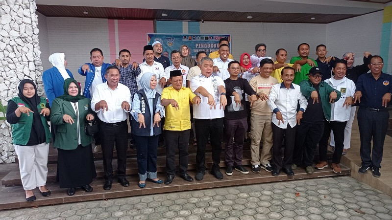 Tim Pemenangan BerAmal Touna Dikukuhkan, Ahmad Ali Tekankan Soal Ini