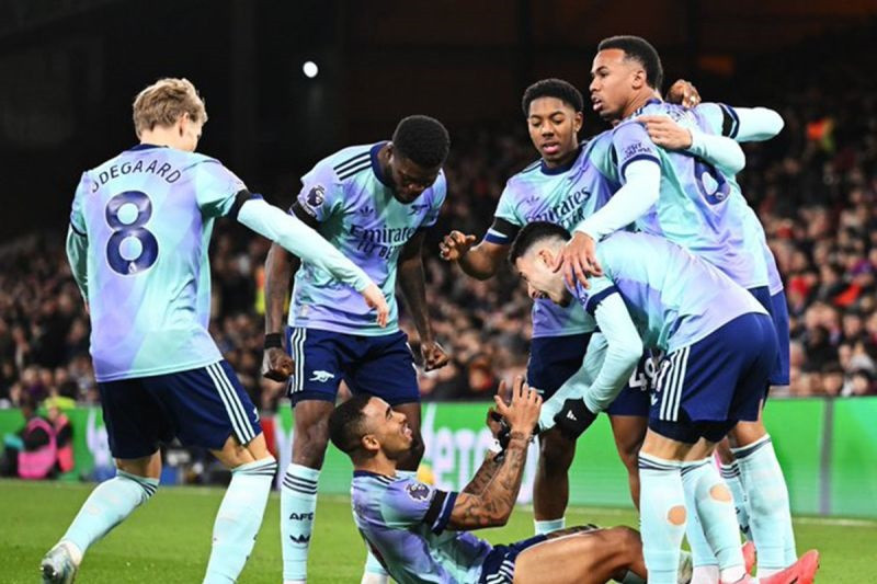Arsenal Pesta Gol 5-1 Melawan Crystal Palace