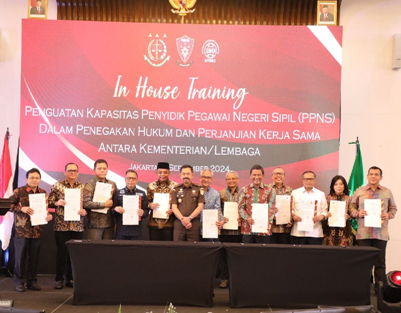 Kerja Sama dengan Kejagung, Kementerian ATR/BPN Tingkatkan Sinergitas dan Penguatan PPNS