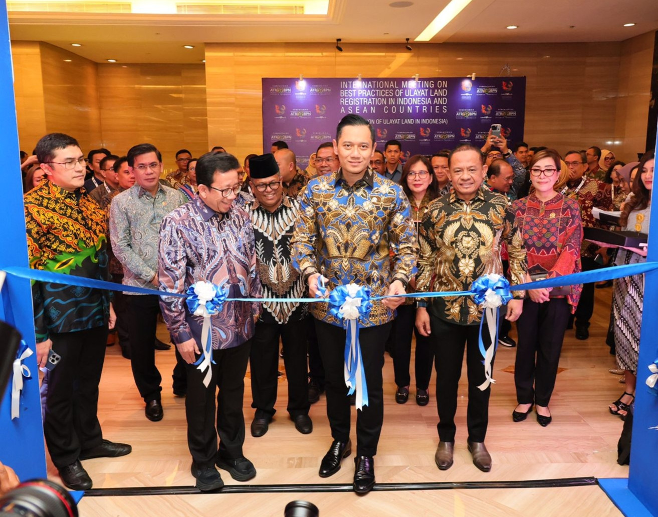 Menteri AHY Harap Dapat Satukan Visi Sukseskan Pendaftaran Tanah Ulayat di Indonesia dan ASEAN
