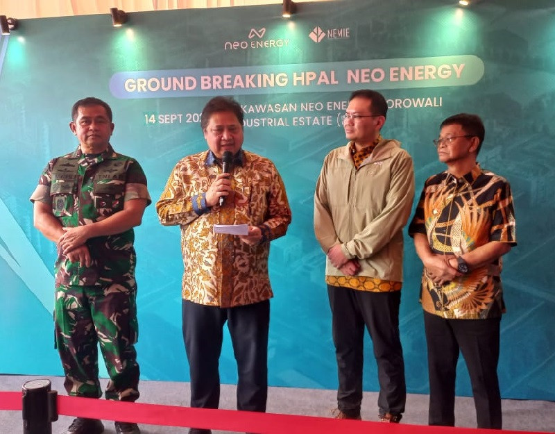 Pabrik Bahan Baku Baterai Mobil Listrik di Morowali Bakal Serap 3.000 Tenaga Kerja
