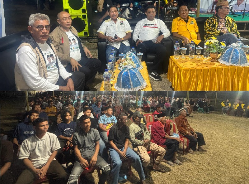 Golkar Intensifkan Kampanye di Banggai, Ahmad Ali - Abdul Karim Ditarget Menang 80 Persen