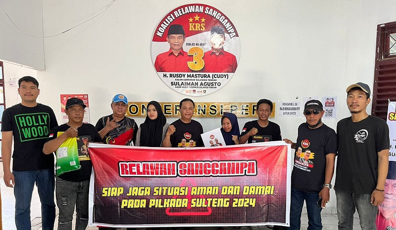 Pilkada 2024, Koalisi Relawan Sangganipa Siap Jaga Situasi Aman dan Damai
