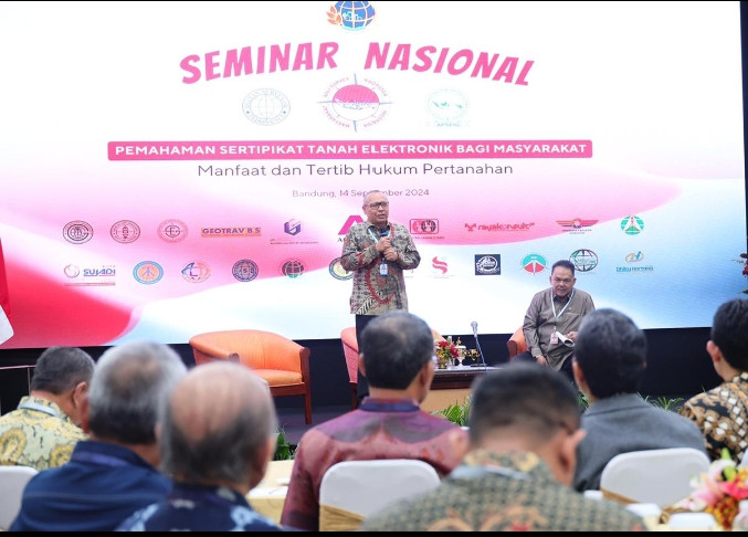 Sekjen Kementerian ATR/BPN Sampaikan Capaian Sertipikat Elektronik