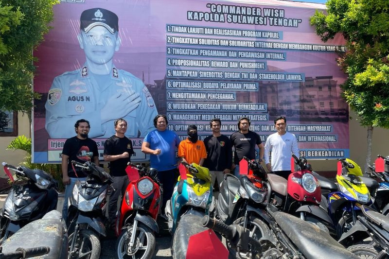 Polres Donggala: Warga Kunci Ganda Sepeda Motor Antisipasi Pencurian