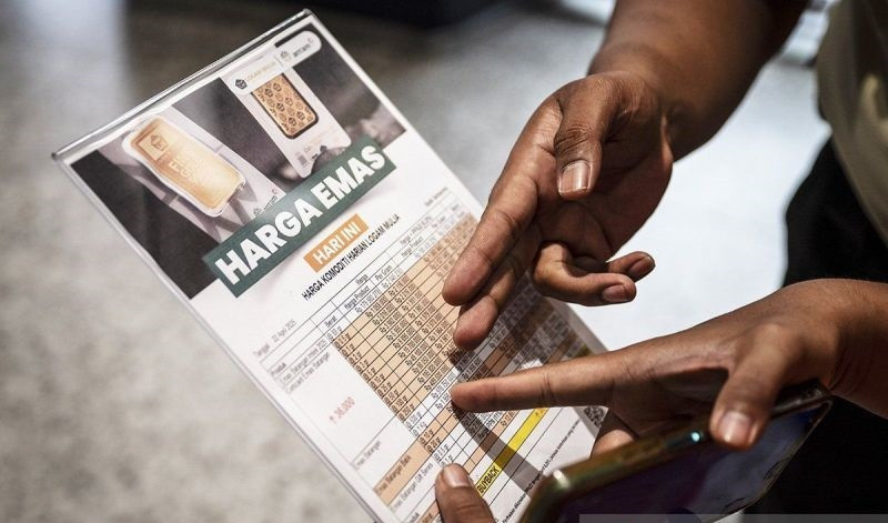 Emas Antam pada Senin Anjlok Rp23.000 ke Angka Rp1,905 Juta Per Gram