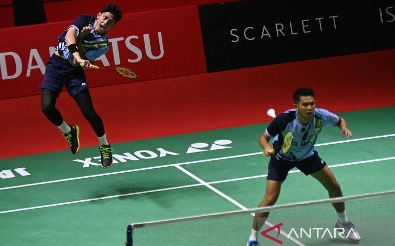 Fajar/ Rian Hadapi Juara Olimpiade Tokyo di Semifinal Japan Open