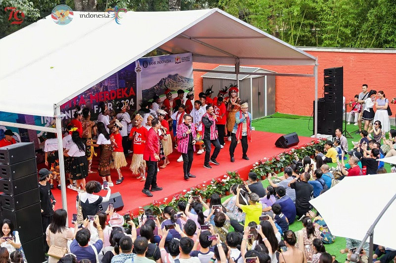 Gempita Merdeka: Indonesia Fair 2024 Semarakkan Perayaan HUT ke-79 Kemerdekaan RI di Beijing