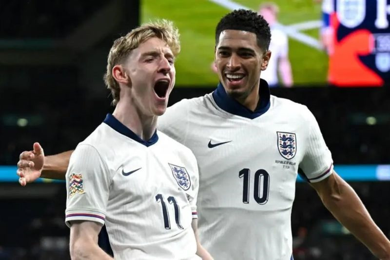 Libas Irlandia 5-0, Inggris Dipastikan Promosi ke Liga A Musim Depan