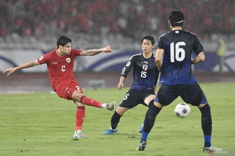 Indonesia Kalah Empat Gol Tanpa Balas dari Jepang