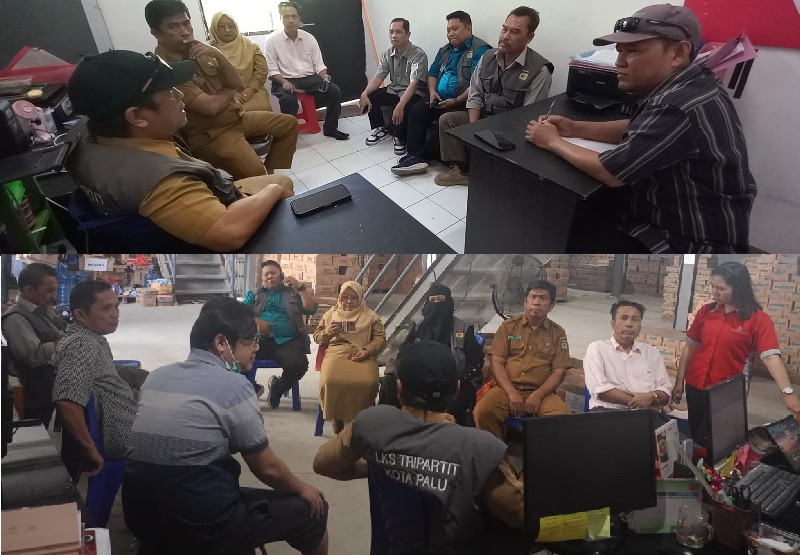 LKS Tripartit Kota Palu Monitoring Masalah Ketenagakerjaan