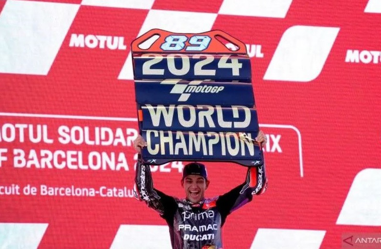 Martinator Amankan Gelar MotoGP 2024, Bagnaia Segel 11 Kemenangan