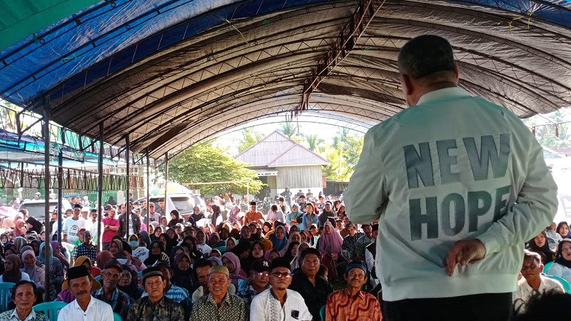 Ahmad Ali Safari Politik ke Moutong, Warga: Bukan Sangganipa, Kami Mau Orang Baru