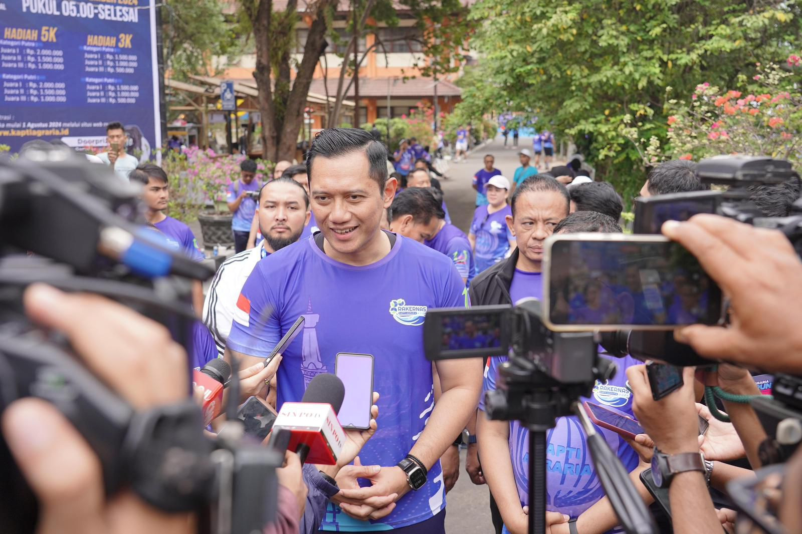 Menteri AHY Optimistis Program PTSL Capai 120 Juta Bidang Tanah di 2024