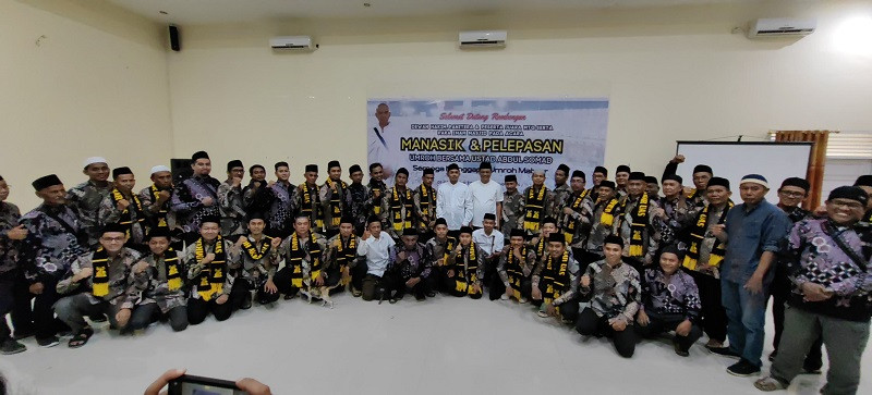 Panitia, Peserta dan Hakim MTQ Berangkat Umroh: Semoga Keberkahan Buat Ahmad Ali