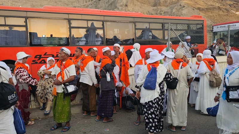 1.229 Jemaah Haji Sulteng Sudah di Makkah, 700-an Masih Mabit di Mina