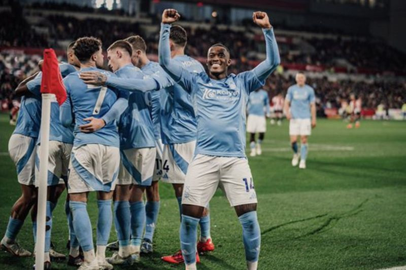 Taklukkan Brentford, Nottingham Naik Peringkat Ketiga Liga Inggris