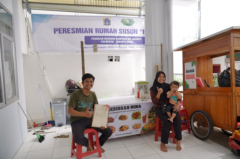 Konsolidasi Tanah Vertikal Pertama, Warga Palmerah Kini Hidup Lebih Baik dan Sehat