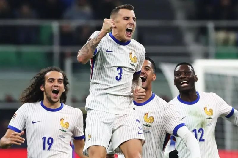 Taklukkan Italia 3-1 di San Siro, Timnas Prancis juara Liga A Grup 2