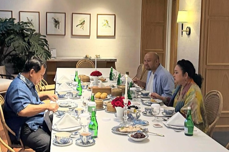 Presiden Prabowo Gelar Buka Puasa Bersama Titiek dan Didit