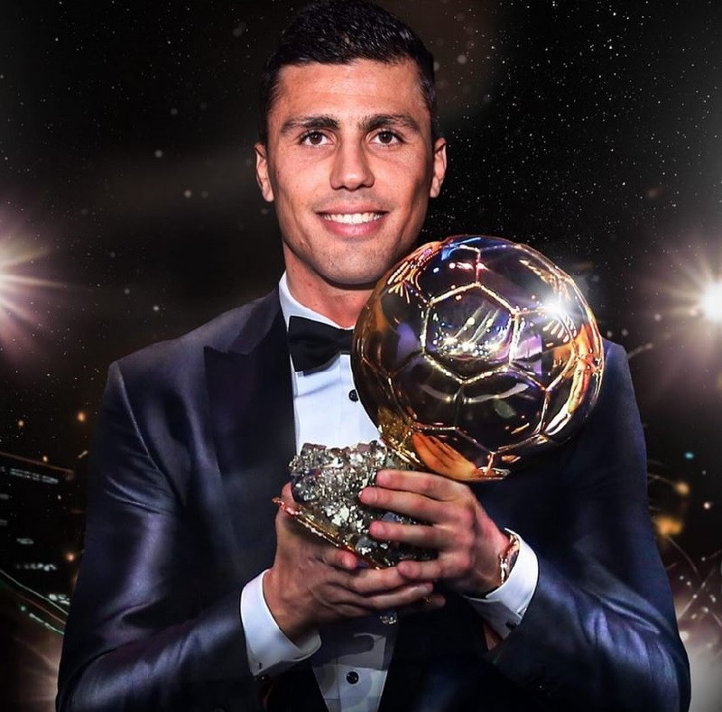 Gelandang Manchester City Rodri Raih Ballon dOr 2024