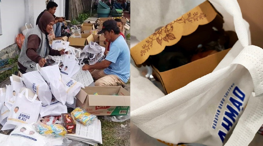 BerAmal Difitnah Lagi, Dituduh Bagi-Bagi Sembako, Padahal Isinya Seperti Ini