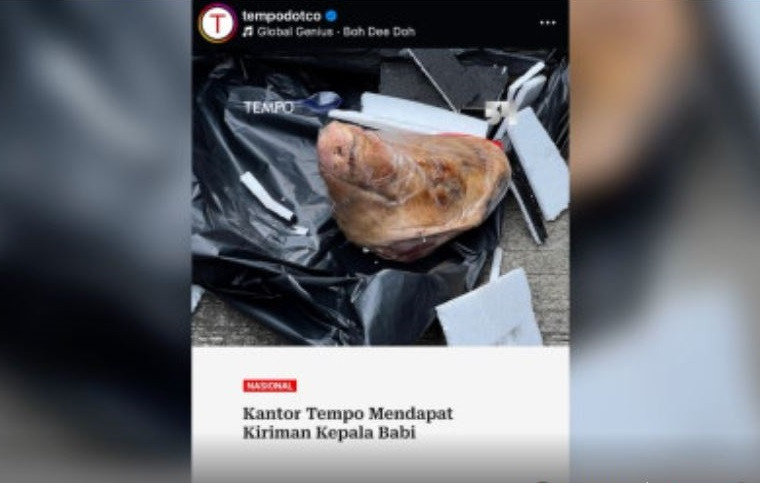 Dewan Pers Kecam Teror kepada Jurnalis Tempo, Minta Aparat Usut Tuntas