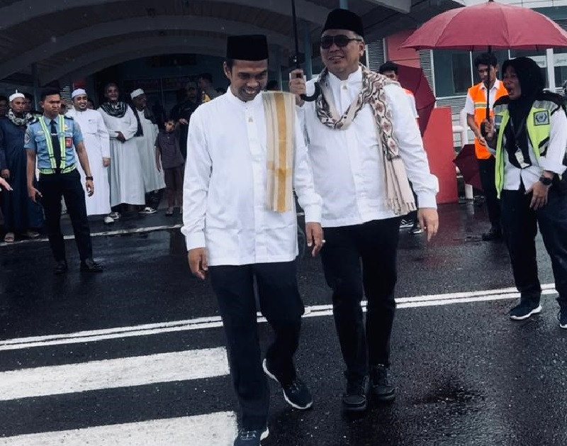 Ahmad Ali Dampingi UAS Safari Dakwah Keliling Sulteng