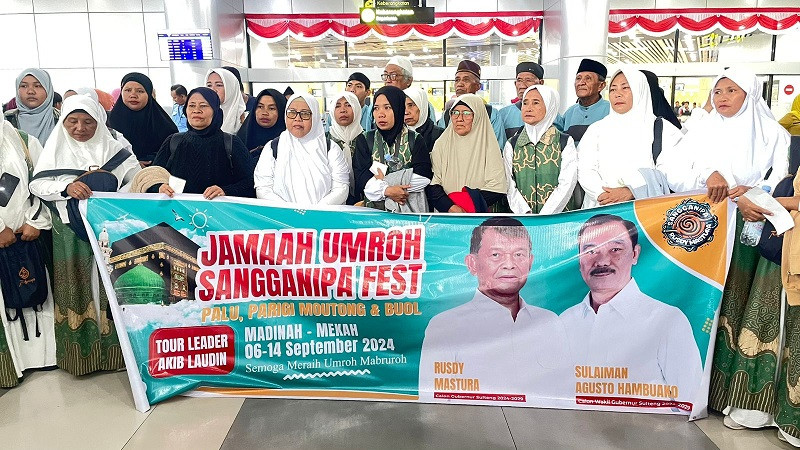 Tim Kreatif Sangganipa Fest 2024 Berangkatkan 33 Peserta Umroh