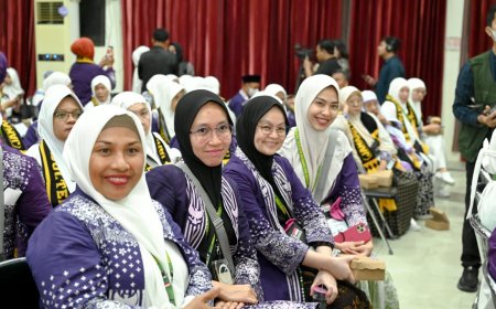 Pemprov dan Kemenag Lepas  1.994 Jemaah Calon Haji 2025