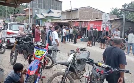 Lagi Warga Lingkar Tambang Tutup Jalan Masuk ke Lokasi Tambang Anak Perusahaan PT BRMS