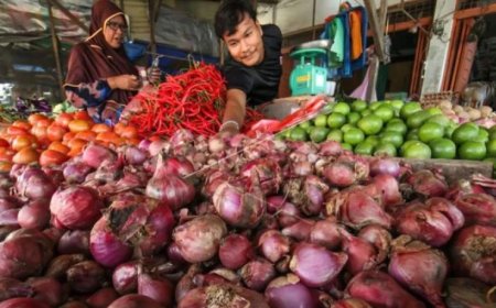 Bapanas: Harga Bawang Merah Rp37.609/Kg, Telur Ayam Rp29.093/Kg