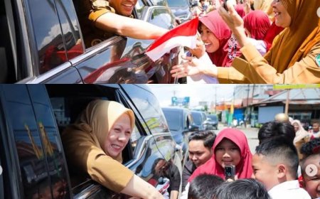 Begini Komentar Anwar Hafid saat Disambut Hangat Siswa dan Guru di Buol