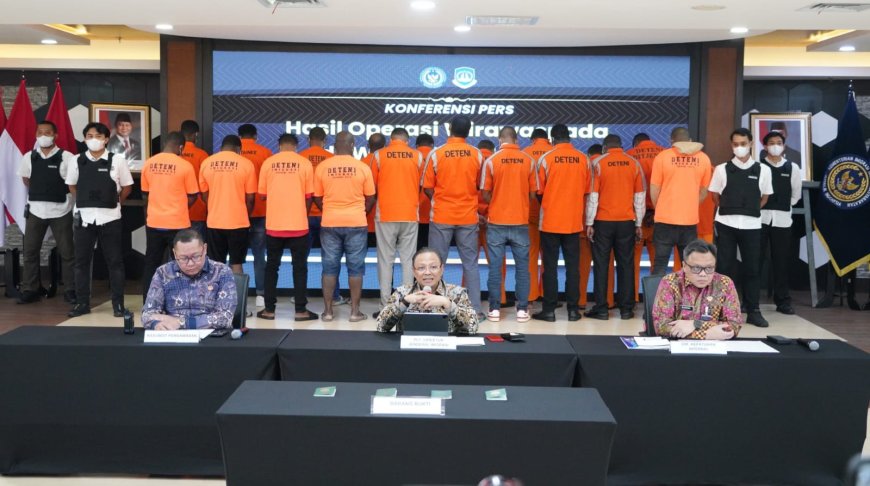 170 WNA Dijaring Petugas Imigrasi dalam Operasi Wira Waspada