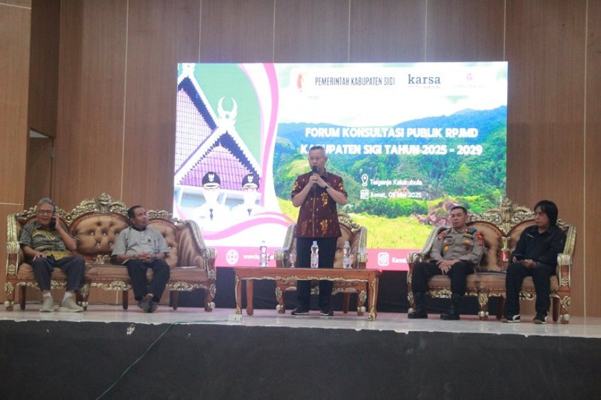 Kapolres Hadiri Forum Konsultasi Publik RPJMD Kabupaten Sigi