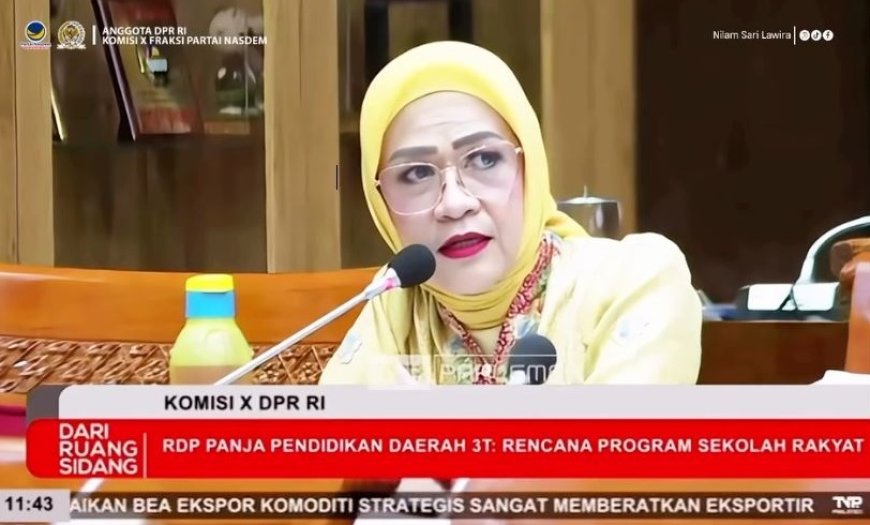 Komisi X DPR RI Rapat Soal Sekolah Rakyat, NSL: Alhamdulillah Dua Wilayah Sulteng Terpilih