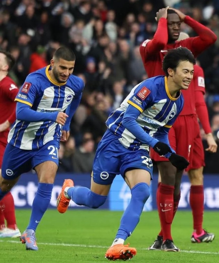 Liverpool Tumbang di Markas Brighton & Hove Albion