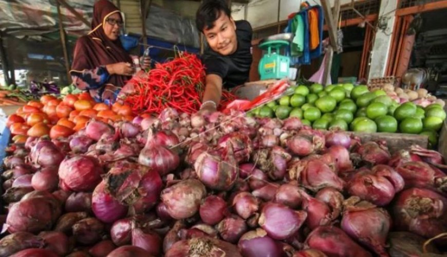 Bapanas: Harga Bawang Merah Rp37.609/Kg, Telur Ayam Rp29.093/Kg