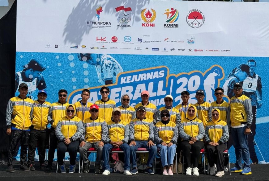 Sulteng Raih 6 Medali di Kejurnas Gateball 2025