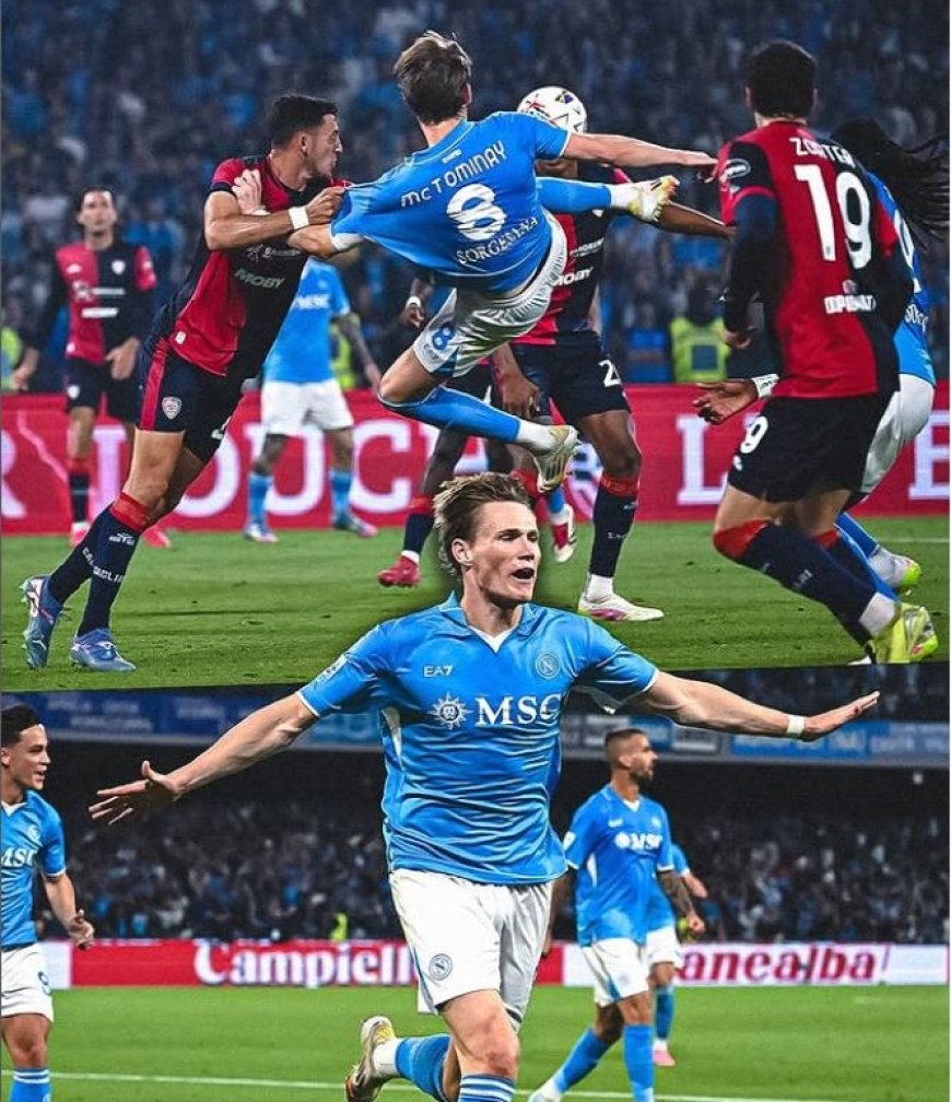 Napoli Segel Gelar Juara Liga Italia Usai Tekuk Cagliari 2-0