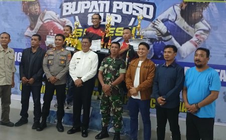 Klub Taekwondo  Kota Palu Juara Umum Turnamen Taekwondo Bupati Poso Cup