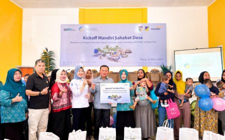 Bank Mandiri Komitmen Dorong Kesejahteraan Masyarakat
