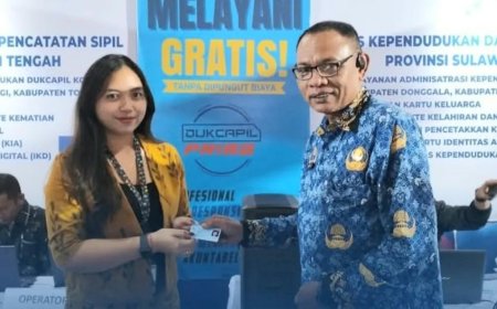 Stok Blanko E-KTP untuk Sulteng Cukup, Ribbon Mulai Menipis